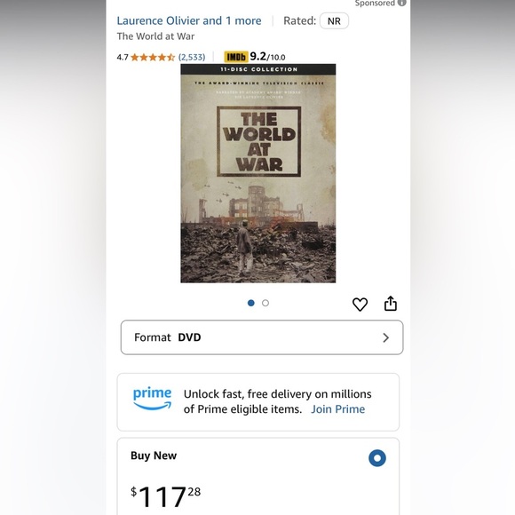 Bundle oof 11 dvds documentary “the world at war” - Picture 4 of 4